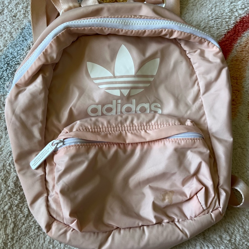 Mini Pink Adidas Backpack